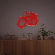 Detailed Bicyle LED Neon Sign