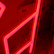 Detra Red Neon Sign