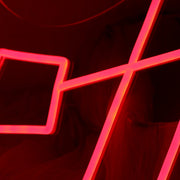 Detra Red Neon Sign