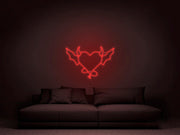 Devil Angel And Demon Neon Sign