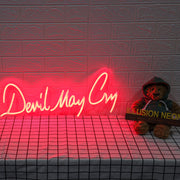 Devil May Cry Neon Sign