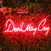 Devil May Cry Neon Sign