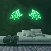 Devil Wings Neon Sign