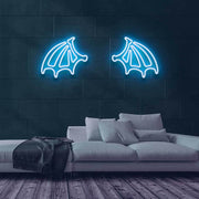 Devil Wings Neon Sign