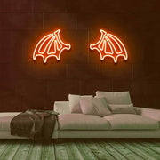 Devil Wings Neon Sign