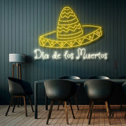 Dia De Los Muertos Neon Sign