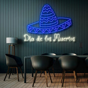 Dia De Los Muertos Neon Sign