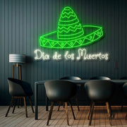 Dia De Los Muertos Neon Sign