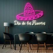 Dia De Los Muertos Neon Sign