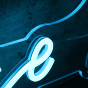 Diablesse Blue Neon Sign