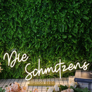 Die Schmitzens Yellow Neon Sign