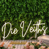 Die Veiths Yellow Neon Sign