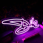 Dile Dark Purple Neon Sign