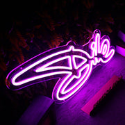 Dile Dark Purple Neon Sign