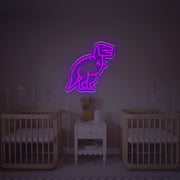 Dinosaur For Children Room LED Neon Sign