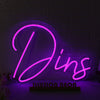 Dins Pink Neon Sign