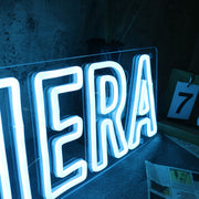 DIORIVIERA Blue Neon Sign