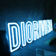 DIORIVIERA Blue Neon Sign