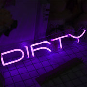 Dirty Neon Sign