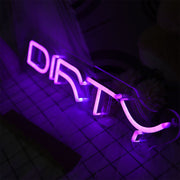 Dirty Neon Sign