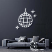 Disco Ball Neon Sign