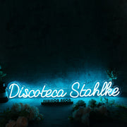 Discoteca Stahlke Blue Neon Sign