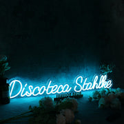 Discoteca Stahlke Blue Neon Sign