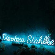 Discoteca Stahlke Blue Neon Sign