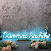 Discoteca Stahlke Blue Neon Sign