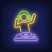 Dj Mixer Neon Sign