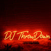 DJ Throw Down Red Neon Sign