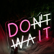 Do It Pink Neon Sign