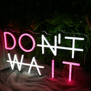 Do It Pink Neon Sign