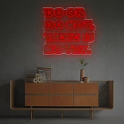 Do Or Do Not There Is No Try LED Neon Sign