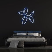 Dog Balloon Neon Sign