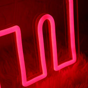 Dog Barking Red Neon Sign