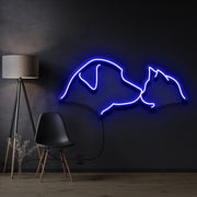 Dog Cat Neon Sign