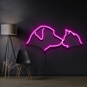 Dog Cat Neon Sign