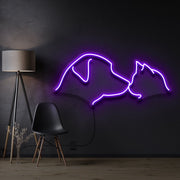 Dog Cat Neon Sign