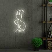 Dog Neon Sign