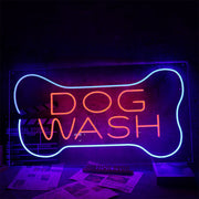 DOG WASH Neon Sign