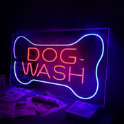 DOG WASH Neon Sign