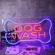 DOG WASH Neon Sign