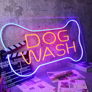 DOG WASH Neon Sign