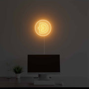 Doge Coin Neon Sign