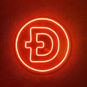 Doge Coin Neon Sign