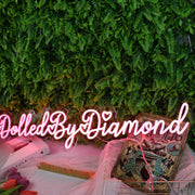 Dolled By Diamond Red Neon Sign