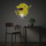 Dolphinized Spongebob LED Neon Acrylic Artwork