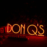 DON QS Orange Neon Sign