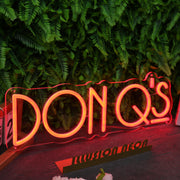 DON QS Orange Neon Sign